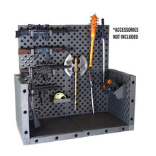 Load image into Gallery viewer, Super Action Stuff! Ultimate Weapons Rack Modular Display Accessory