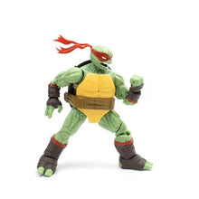 Load image into Gallery viewer, Teenage Mutant Ninja Turtles BST AXN IDW Raphael Action Figure with Metallic Candy Coat GITD Sport Bike