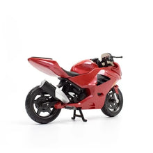 Load image into Gallery viewer, Teenage Mutant Ninja Turtles BST AXN IDW Raphael Action Figure with Metallic Candy Coat GITD Sport Bike