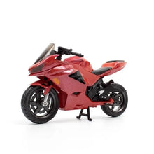 Load image into Gallery viewer, Teenage Mutant Ninja Turtles BST AXN IDW Raphael Action Figure with Metallic Candy Coat GITD Sport Bike