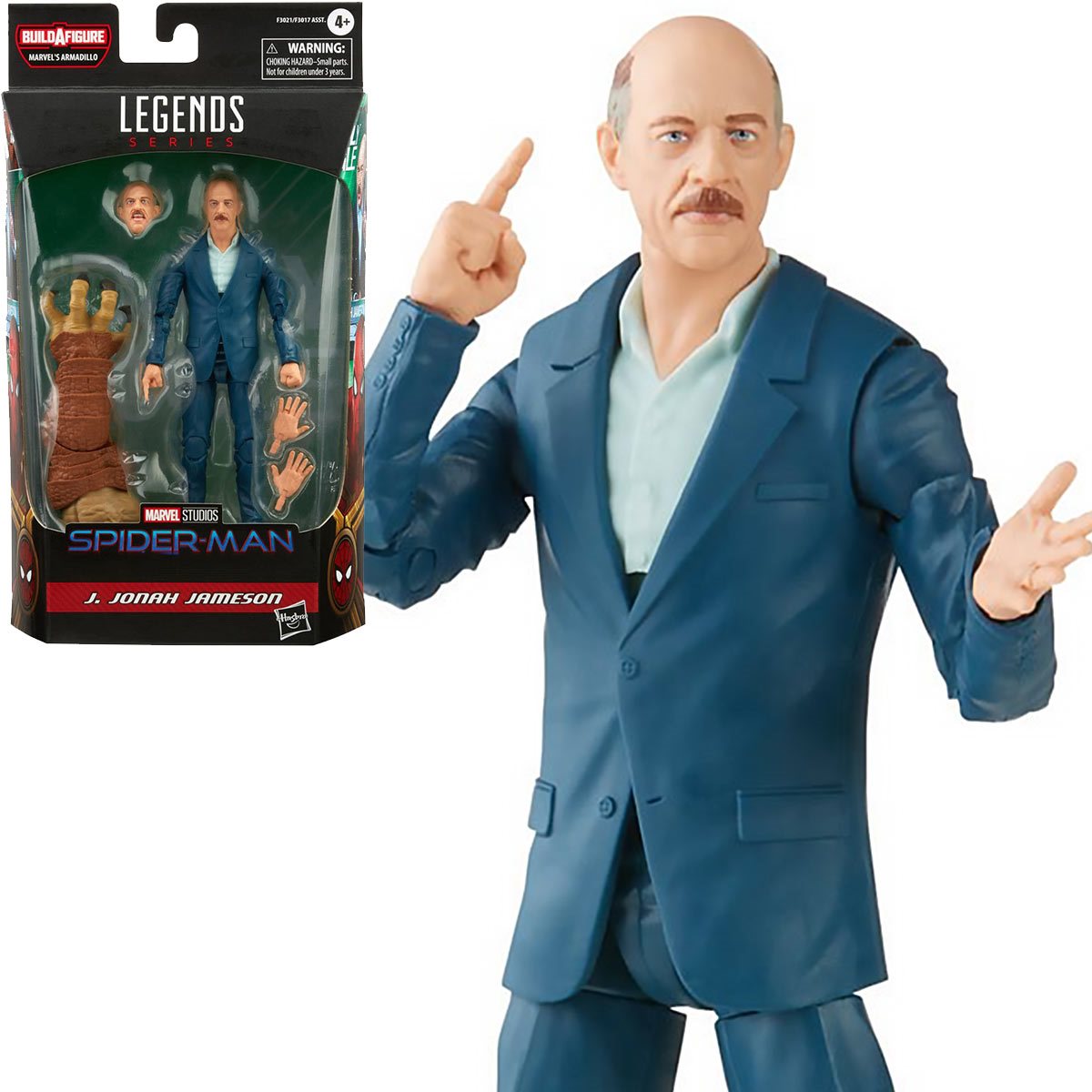 Spider-Man: No Way Home Marvel Legends J. Jonah Jameson 6-Inch