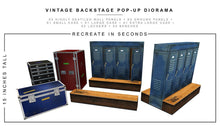 Load image into Gallery viewer, Vintage Backstage Pop-Up Diorama 1/12
