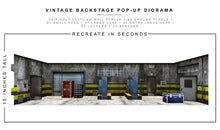 Load image into Gallery viewer, Vintage Backstage Pop-Up Diorama 1/12