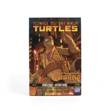 Load image into Gallery viewer, Teenage Mutant Ninja Turtles BST AXN IDW Donatello Action Figure and Comic Book Set
