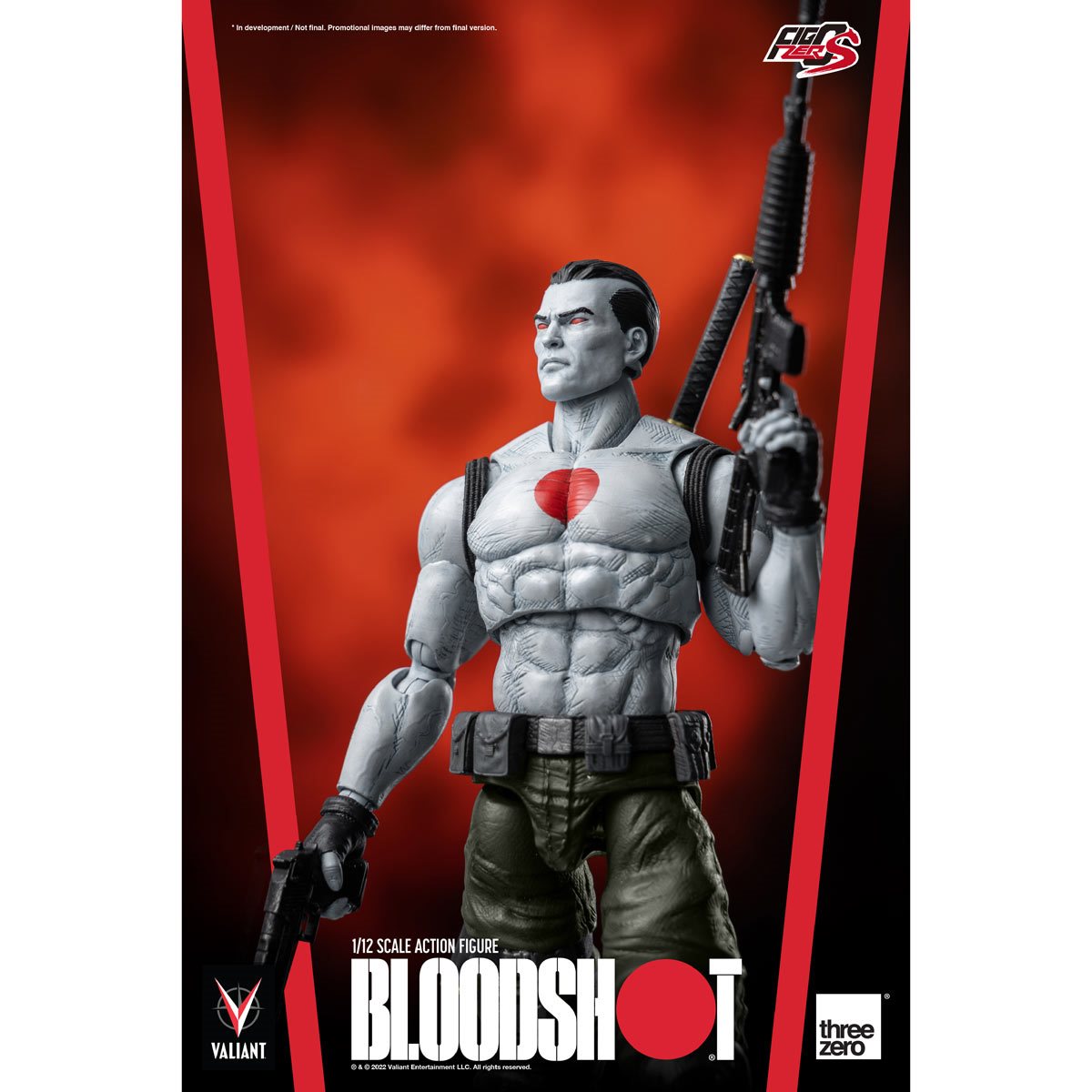 Valiant Bloodshot FigZero S 1:12 Scale Action Figure – The