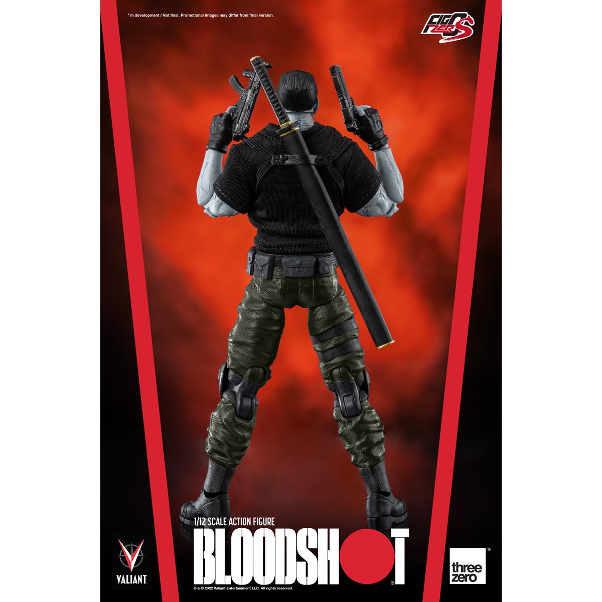 Valiant Bloodshot FigZero S 1:12 Scale Action Figure – The