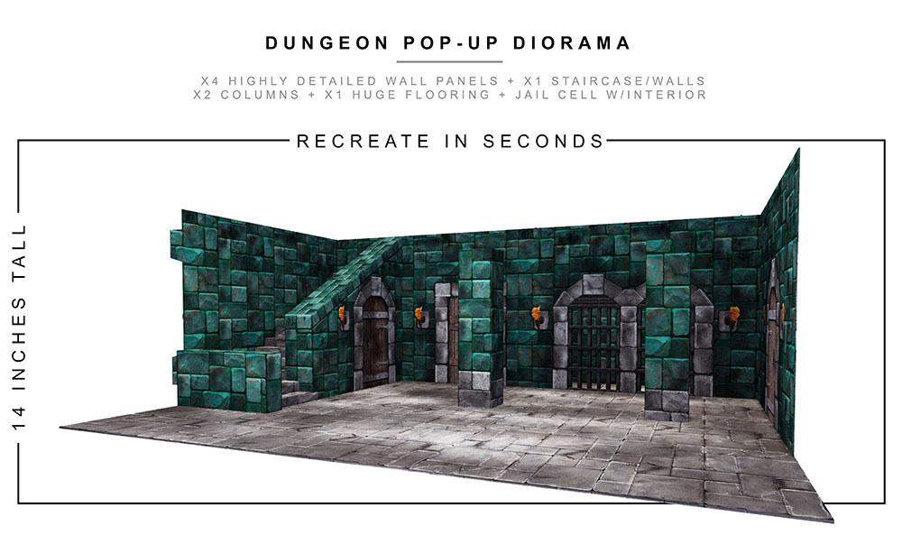 Dungeon Pop-up Diorama 1/12