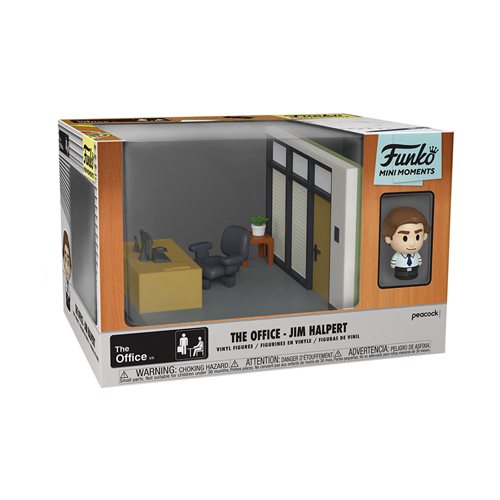 The Office Jim Mini Moments Mini-Figure Diorama Playset