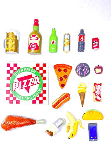2017 Zag Toys Super Action Stuff Super Foodie Series Action Figure  Accessories
